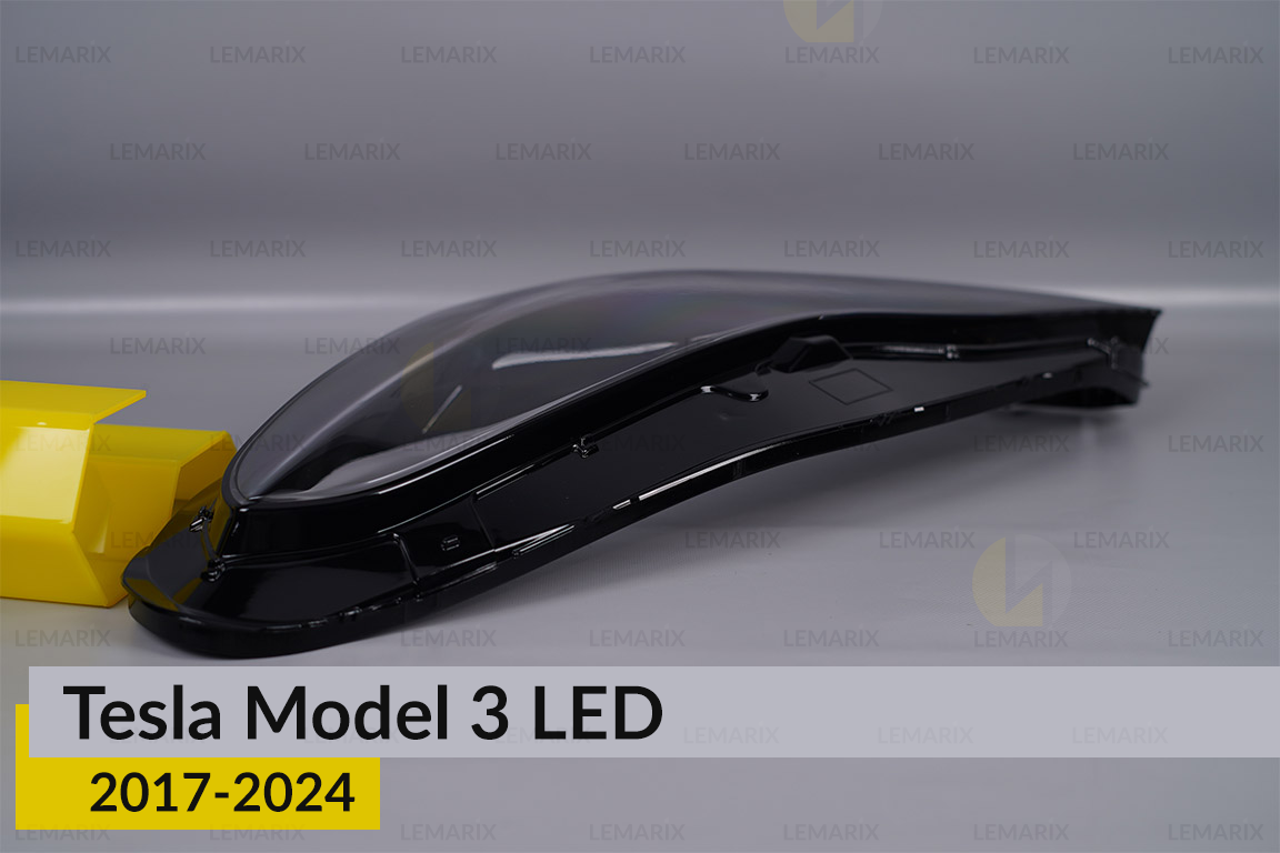 Скло фари Tesla Model 3 LED (2017-2024) ліве
