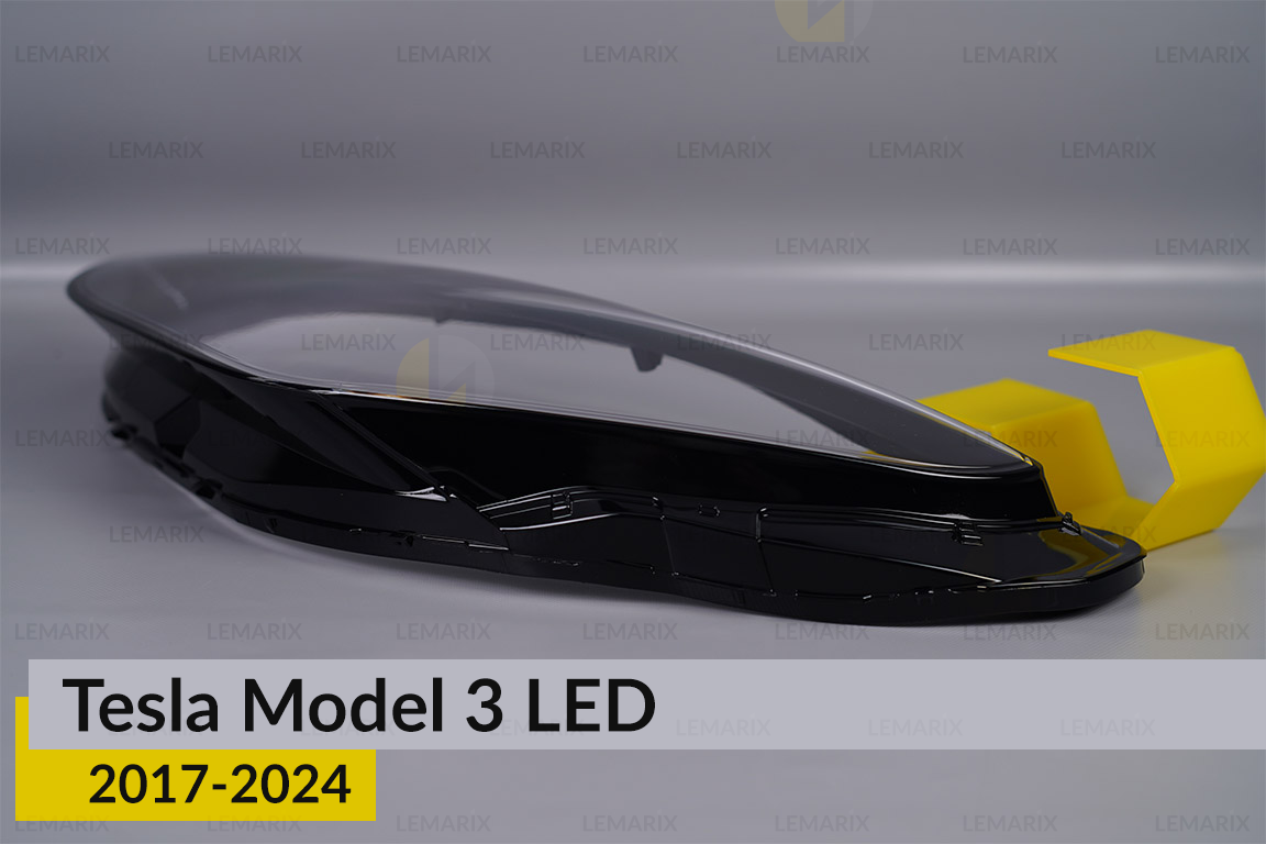 Скло фари Tesla Model 3 LED (2017-2024) ліве