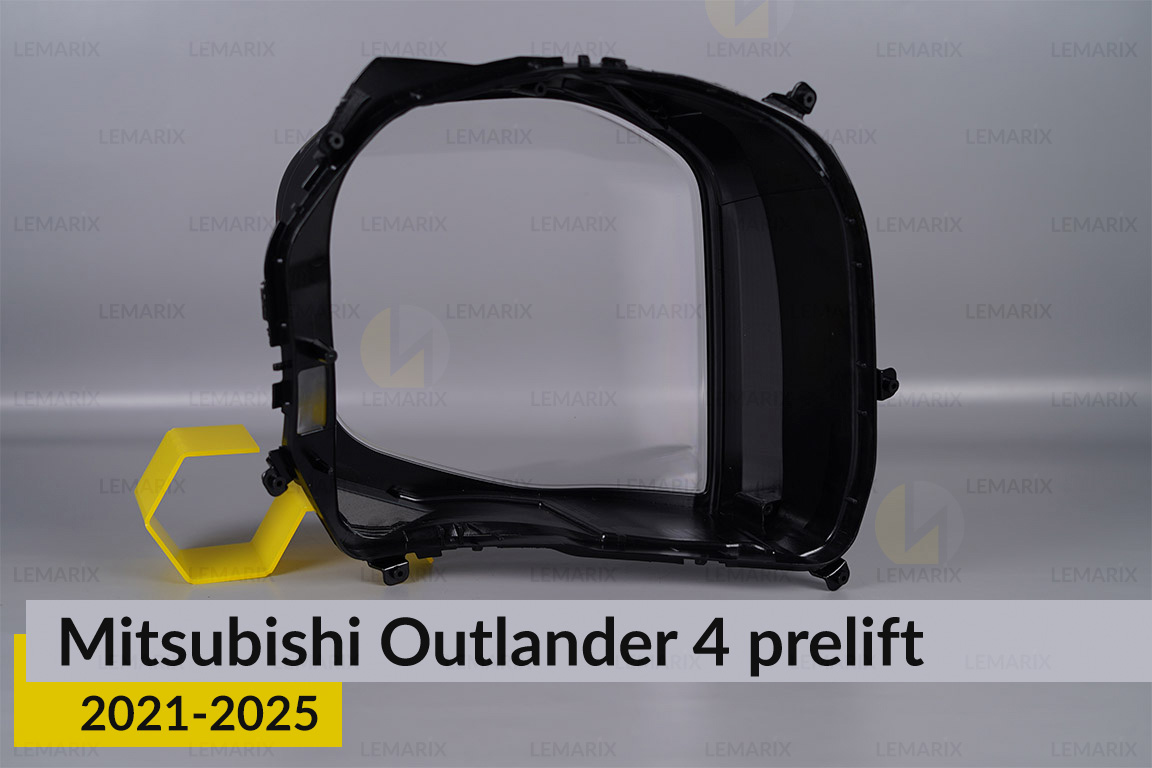 Скло фари Mitsubishi Outlander 4 (2021-2025) дорест праве