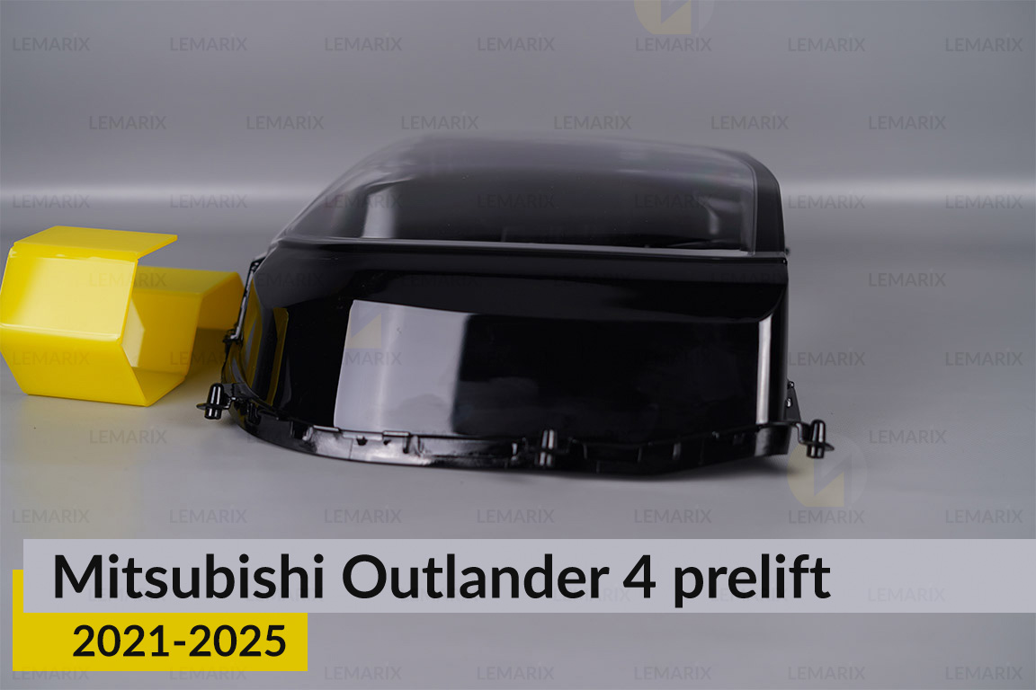 Скло фари Mitsubishi Outlander 4 (2021-2025) дорест праве