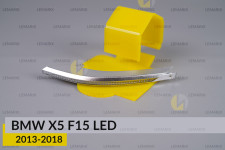 Хромована накладка покажчик повороту зовнішній BMW X5 F15 LED (2013-2018) ліва