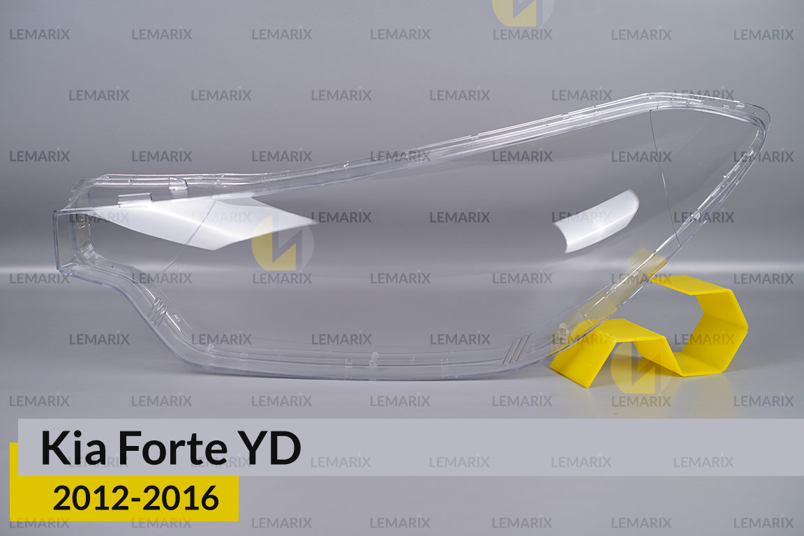 Скло фари Kia Forte YD (2012-2016) ліве