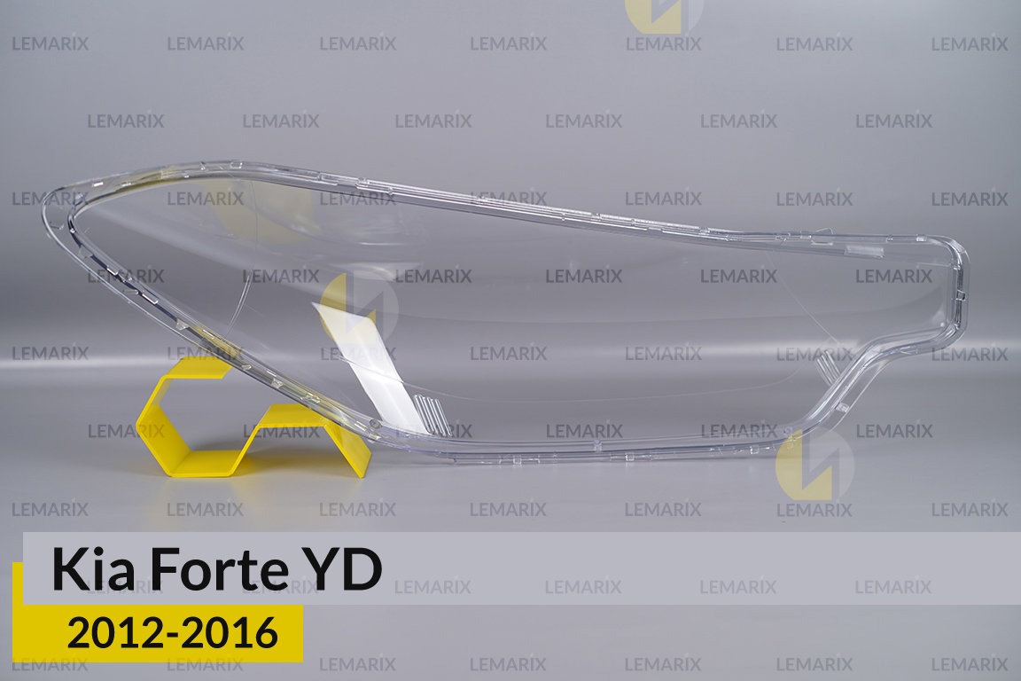 Скло фари Kia Forte YD (2012-2016) ліве