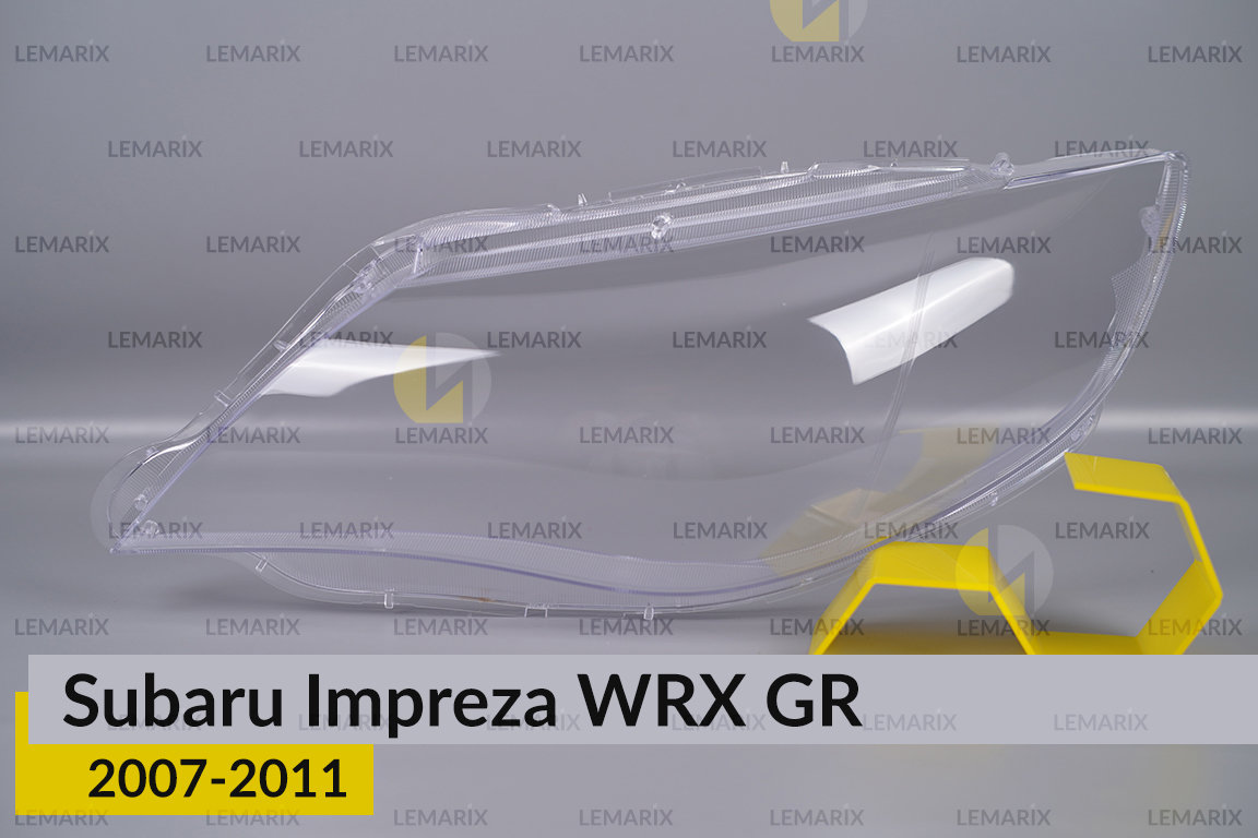 Стекло фары Subaru Impreza WRX GR (2007-2011) левое