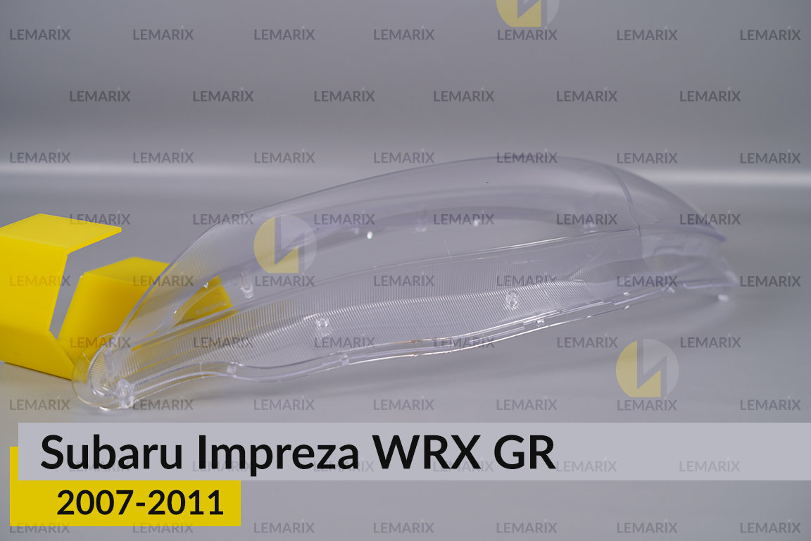 Стекло фары Subaru Impreza WRX GR (2007-2011) левое