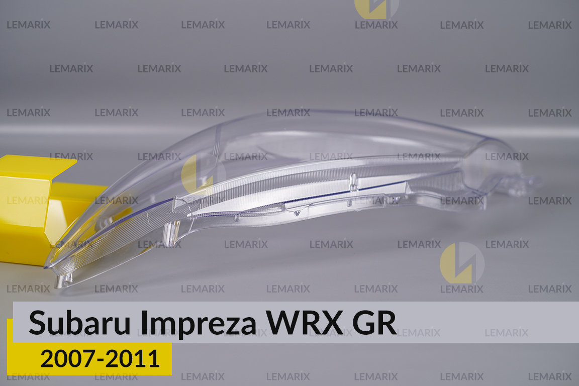 Стекло фары Subaru Impreza WRX GR (2007-2011) левое