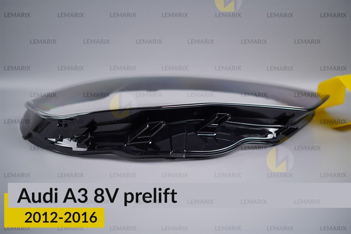 Скло фари Audi A3 8V (2012-2016) дорест праве