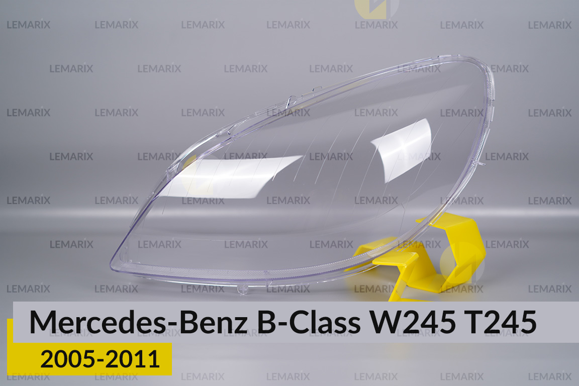 Скло фари Mercedes-Benz B-Class W245 T245 (2005-2011) ліве