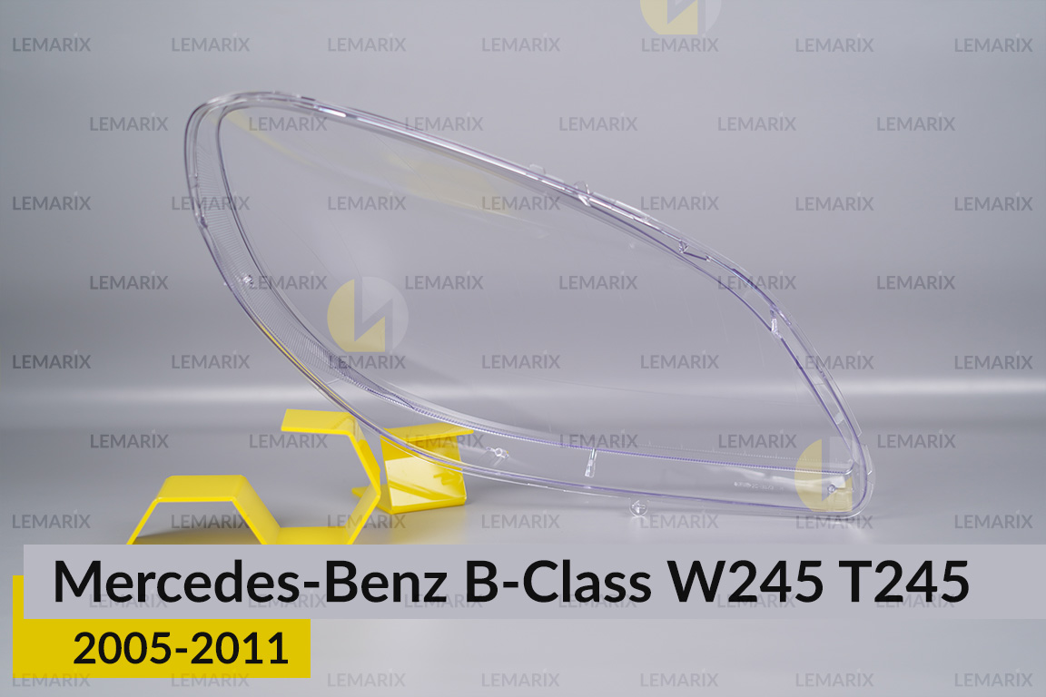 Скло фари Mercedes-Benz B-Class W245 T245 (2005-2011) ліве