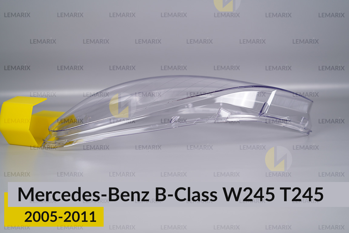 Скло фари Mercedes-Benz B-Class W245 T245 (2005-2011) ліве