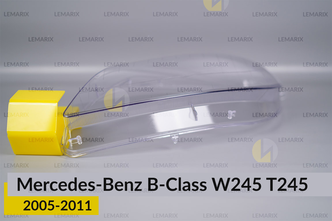 Скло фари Mercedes-Benz B-Class W245 T245 (2005-2011) ліве