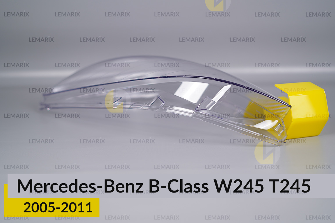 Скло фари Mercedes-Benz B-Class W245 T245 (2005-2011) ліве
