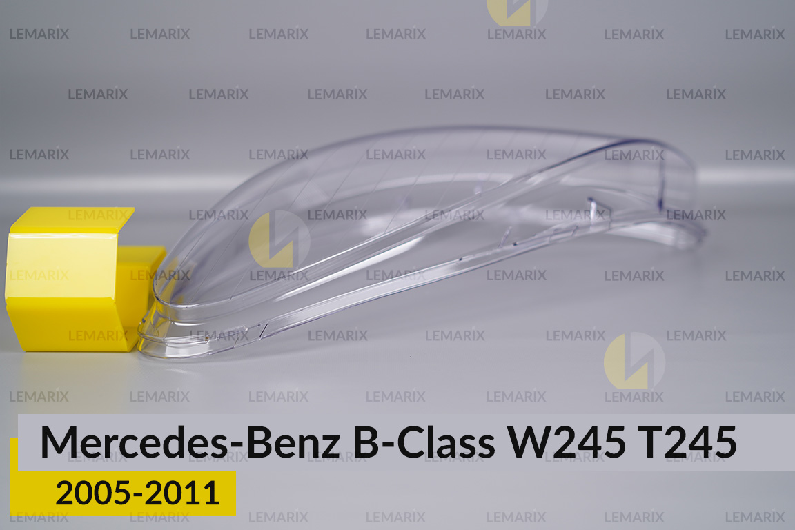 Скло фари Mercedes-Benz B-Class W245 T245 (2005-2011) ліве