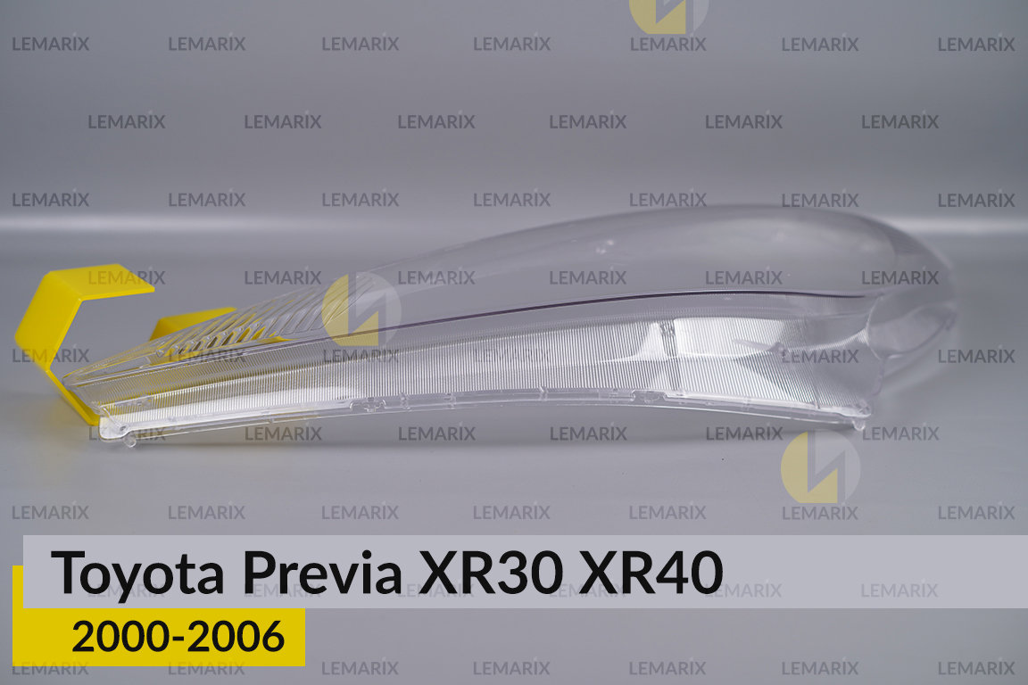 Скло фари Toyota Previa XR30 XR40 (2000-2006) ліве