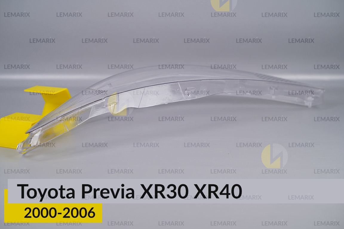 Скло фари Toyota Previa XR30 XR40 (2000-2006) ліве