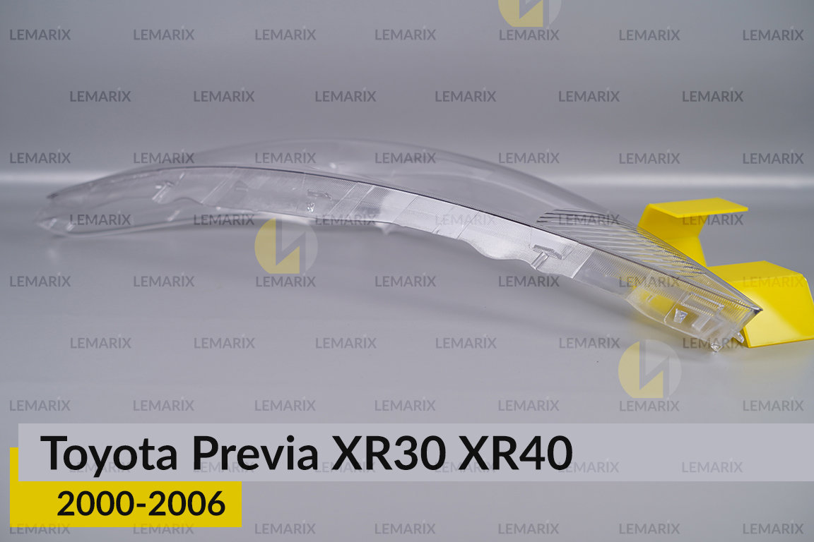 Скло фари Toyota Previa XR30 XR40 (2000-2006) ліве