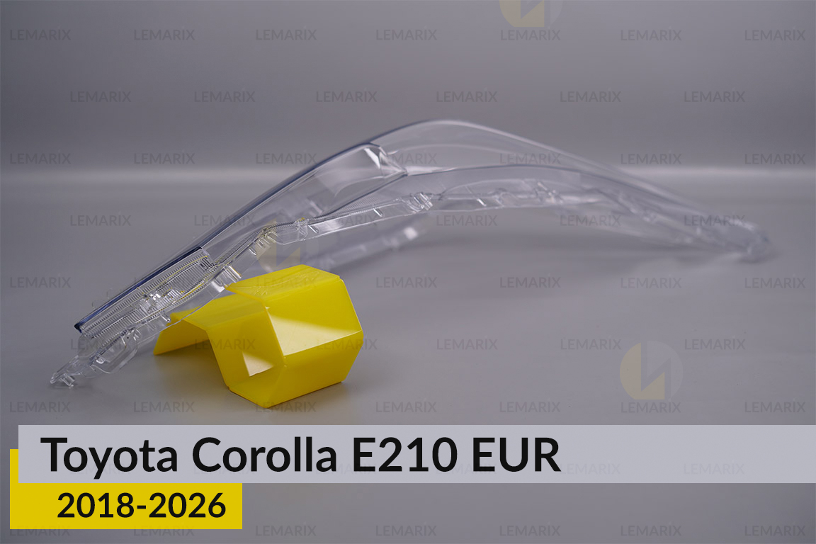 Скло фари Toyota Corolla E210 EUR (2018-2026) праве