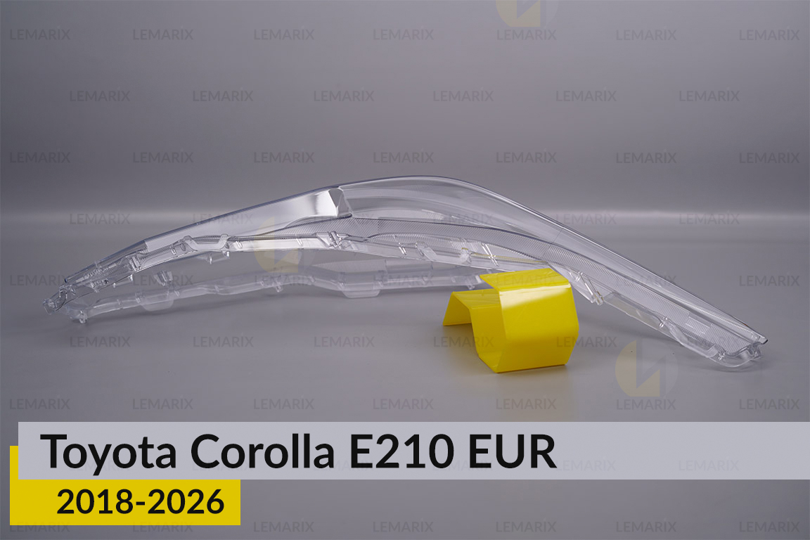 Скло фари Toyota Corolla E210 EUR (2018-2026) праве