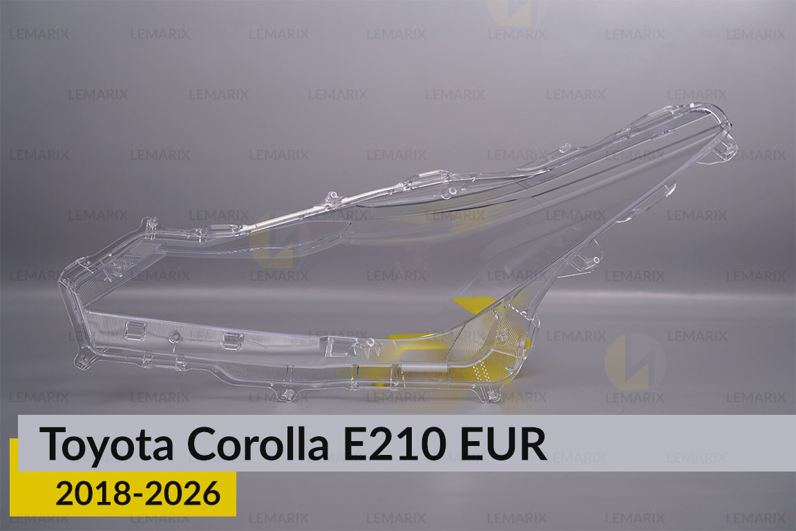 Скло фари Toyota Corolla E210 EUR (2018-2026) праве