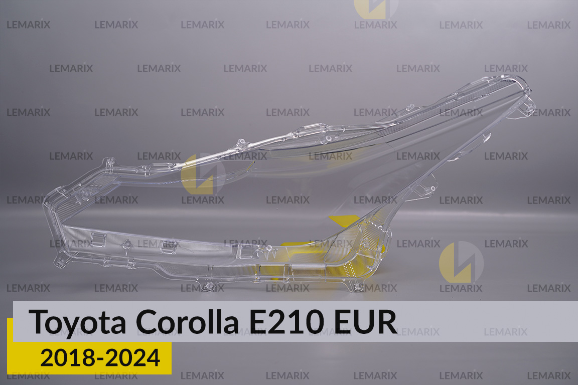 Стекло фары Toyota Corolla E210 EUR (2018-2026) правое