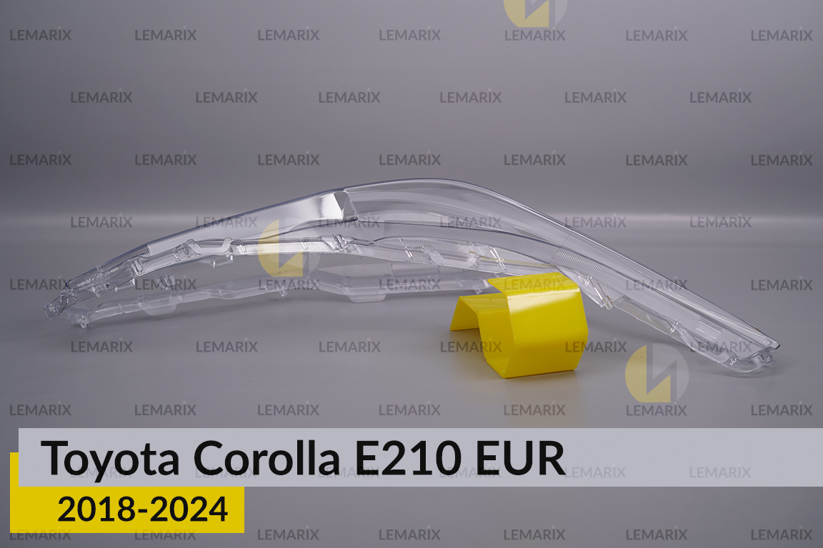 Стекло фары Toyota Corolla E210 EUR (2018-2026) правое