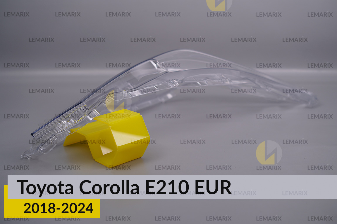 Стекло фары Toyota Corolla E210 EUR (2018-2026) правое