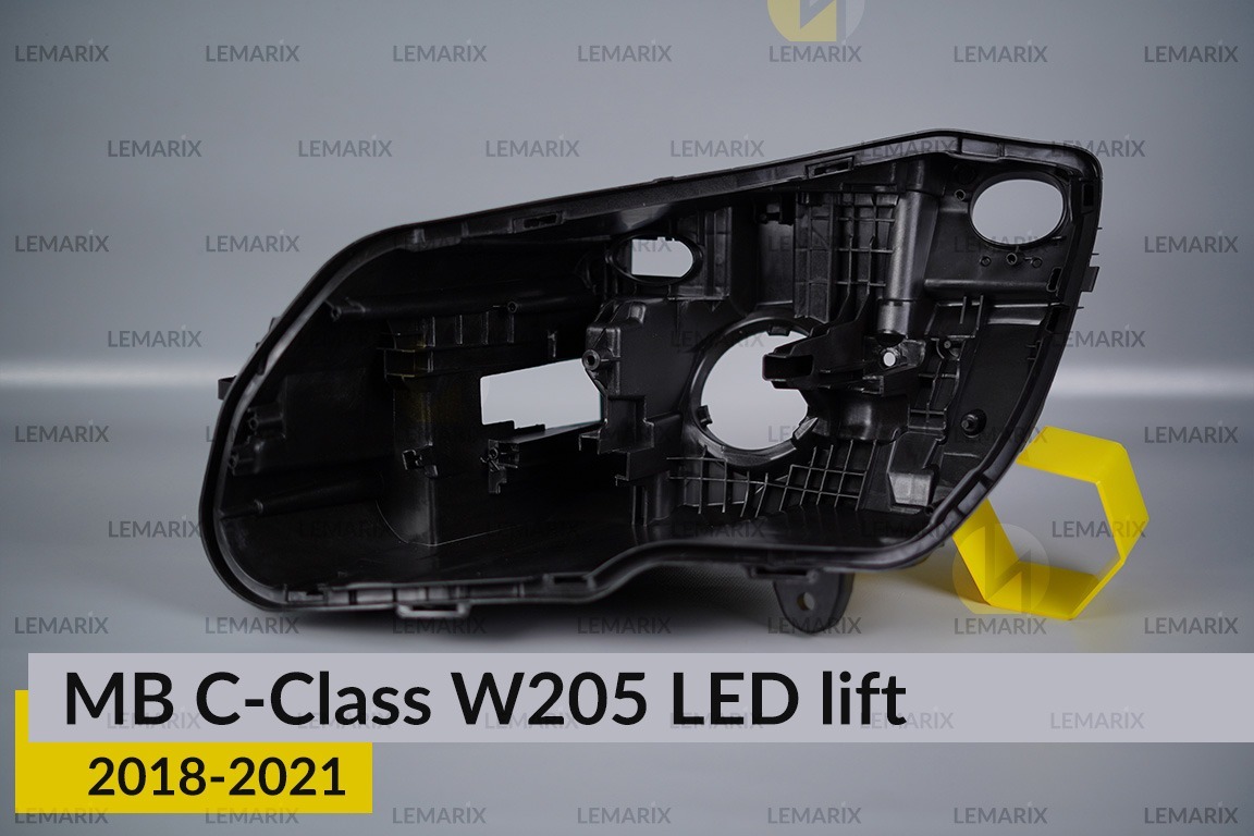 Корпус фари Mercedes-Benz C-Class W205 LED (2018-2021) рест лівий