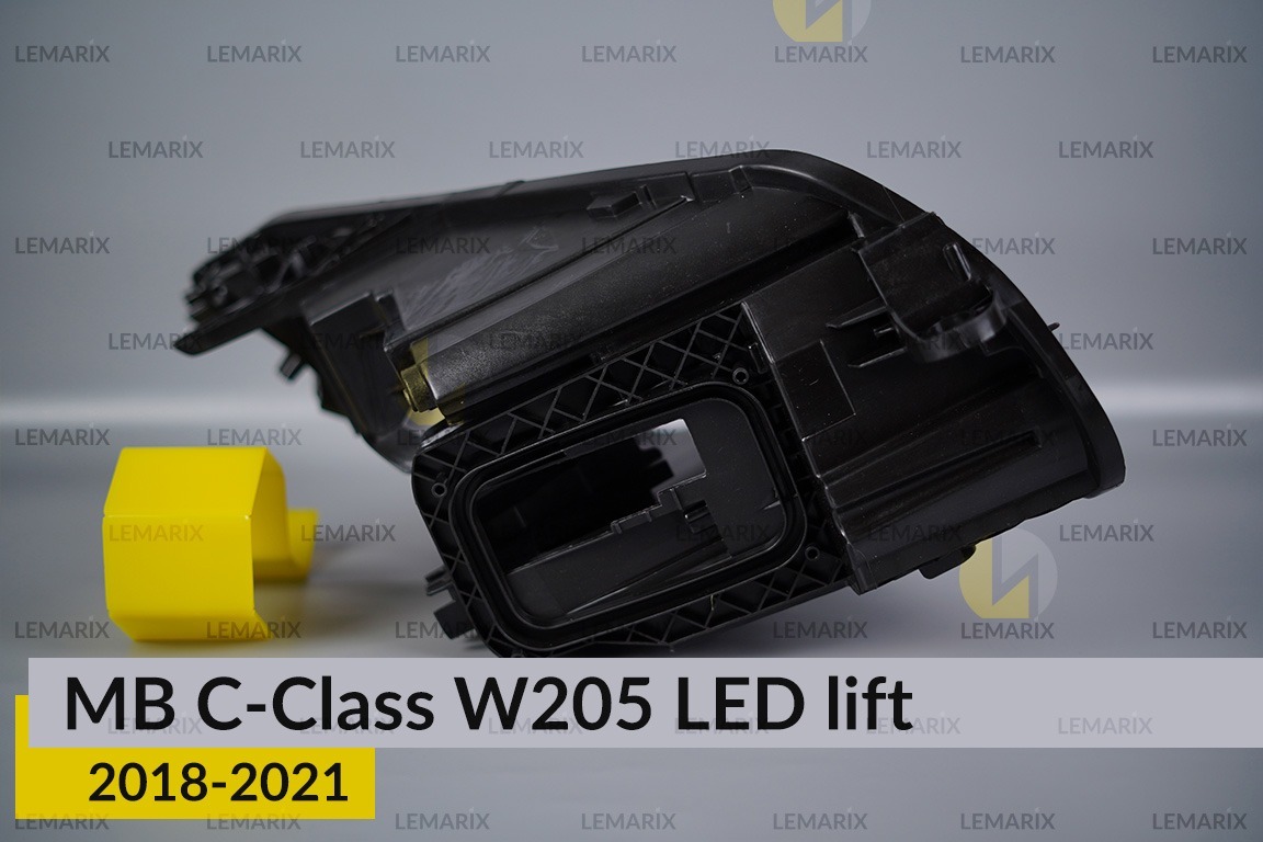 Корпус фари Mercedes-Benz C-Class W205 LED (2018-2021) рест лівий