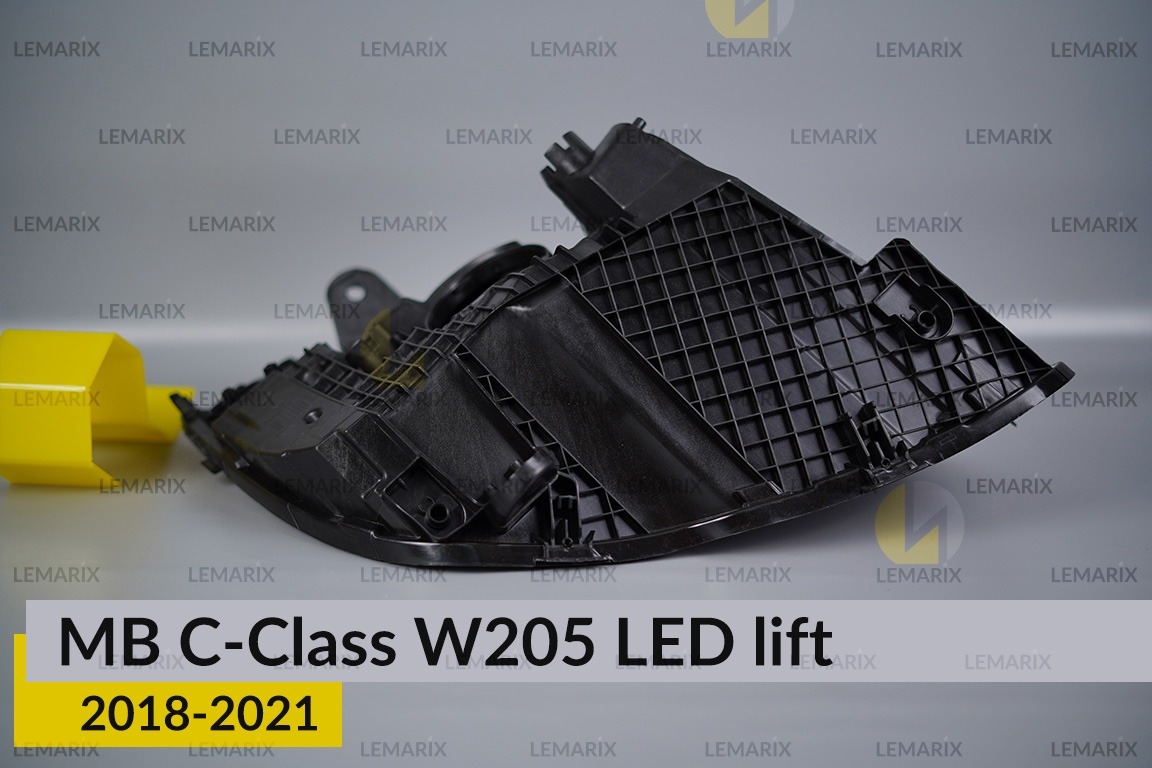 Корпус фари Mercedes-Benz C-Class W205 LED (2018-2021) рест лівий