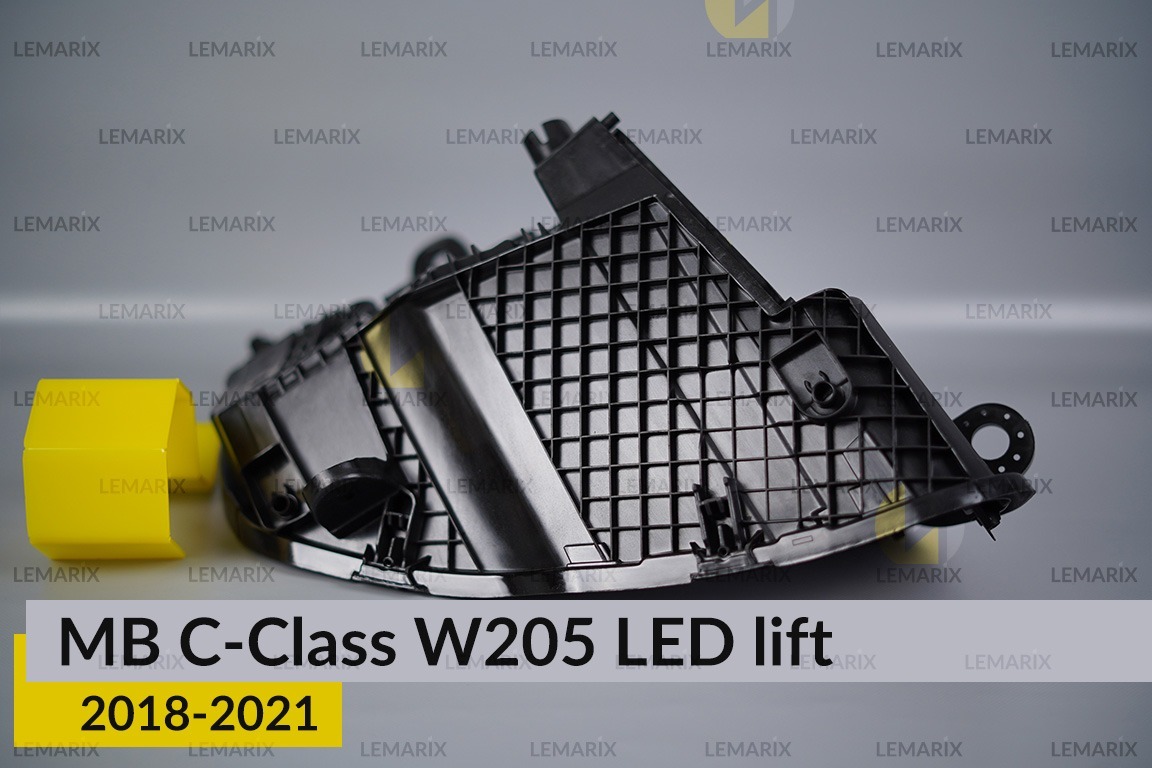 Корпус фари Mercedes-Benz C-Class W205 LED (2018-2021) рест лівий