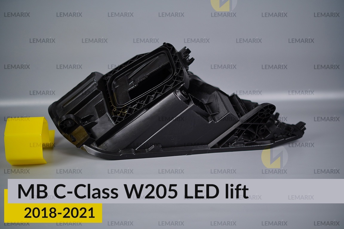 Корпус фари Mercedes-Benz C-Class W205 LED (2018-2021) рест лівий