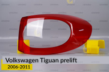 Скло заднього ліхтаря зовнішнє в крилі VW Volkswagen Tiguan (2006-2011) дорест праве