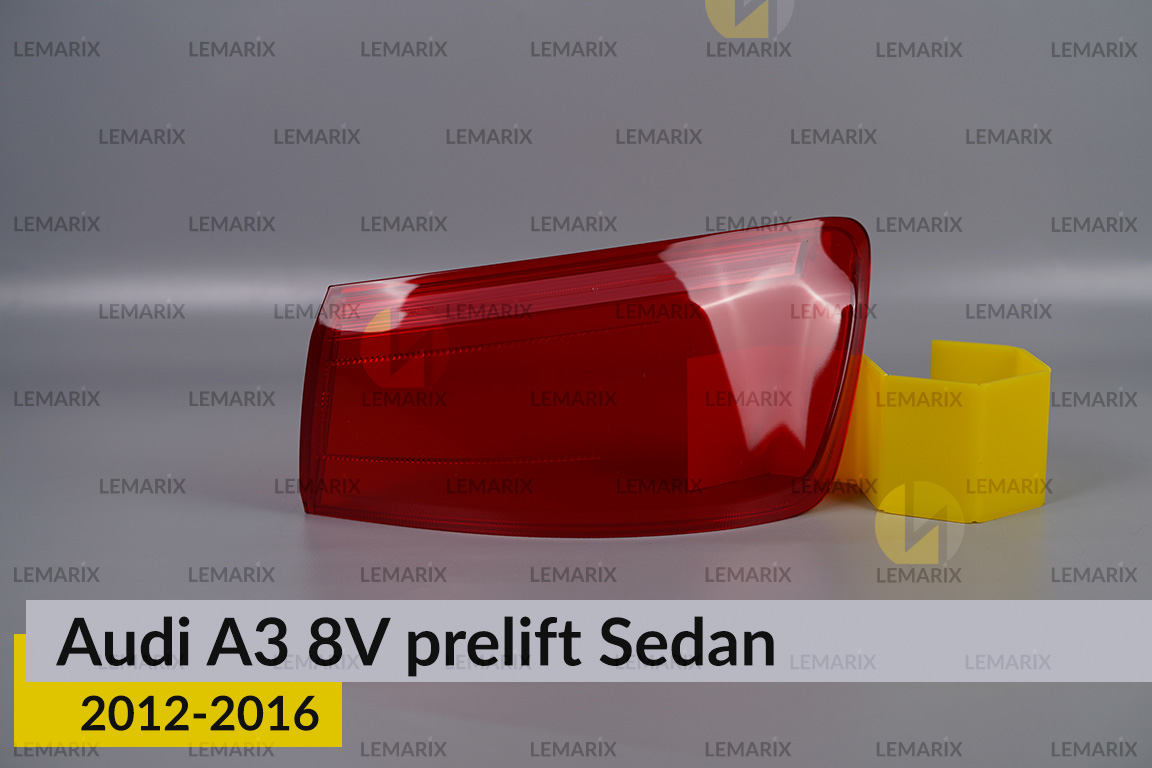 Скло заднього ліхтаря зовнішнє в крилі Audi A3 8V Sedan (2012-2016) дорест праве