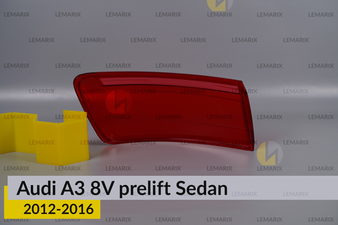 Скло заднього ліхтаря зовнішнє в крилі Audi A3 8V Sedan (2012-2016) дорест праве