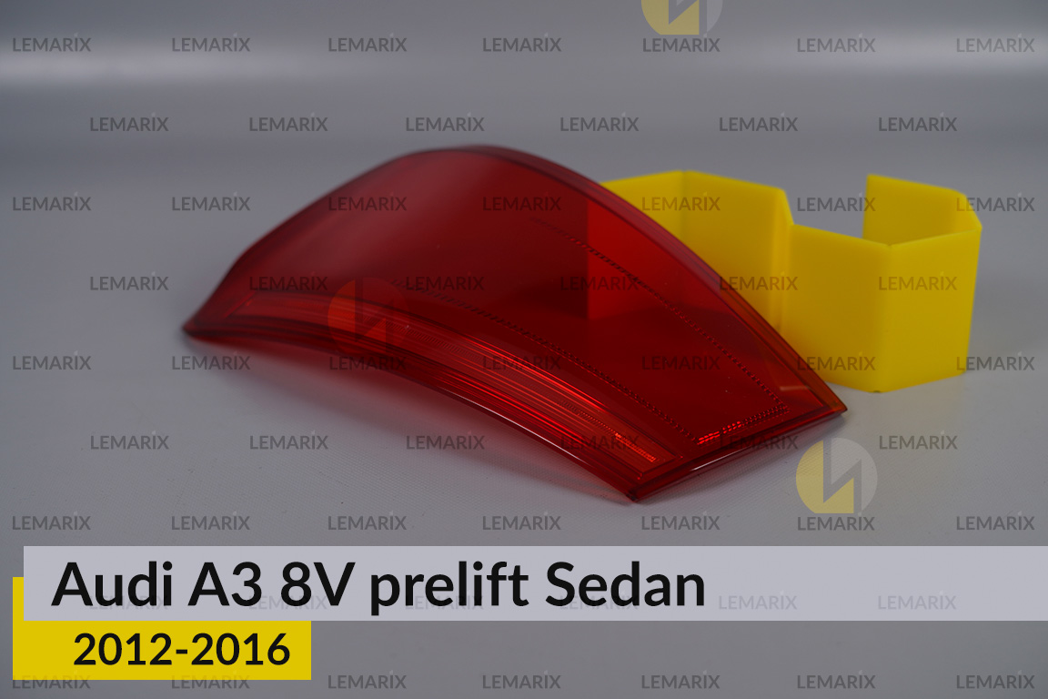 Скло заднього ліхтаря зовнішнє в крилі Audi A3 8V Sedan (2012-2016) дорест праве