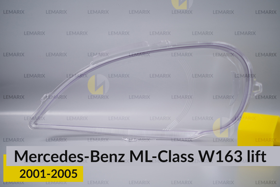 Скло фари Mercedes-Benz ML-Class W163 (2001-2005) рест праве