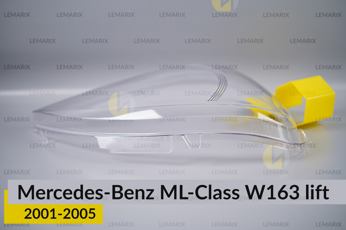 Скло фари Mercedes-Benz ML-Class W163 (2001-2005) рест праве