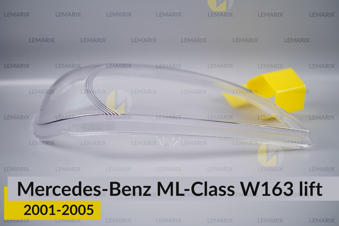 Скло фари Mercedes-Benz ML-Class W163 (2001-2005) рест праве