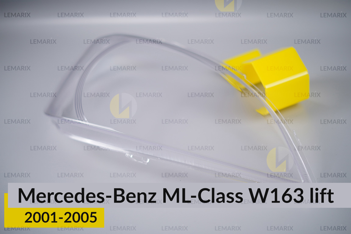 Скло фари Mercedes-Benz ML-Class W163 (2001-2005) рест праве