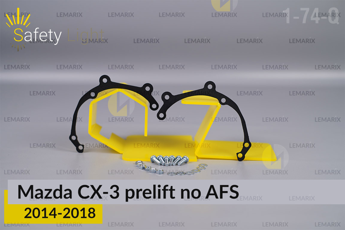 Перехідна рамка для Mazda CX-3 DK no AFS (2014-2018) дорест