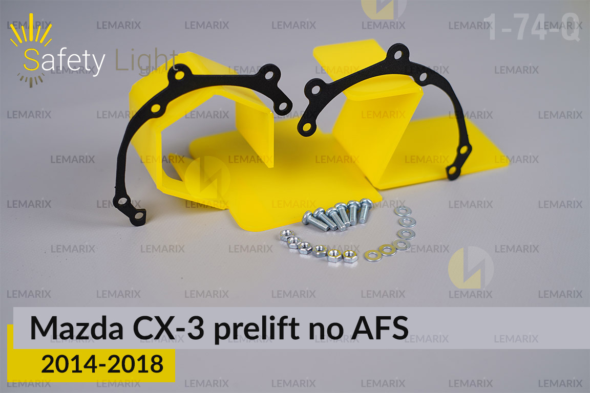 Перехідна рамка для Mazda CX-3 DK no AFS (2014-2018) дорест