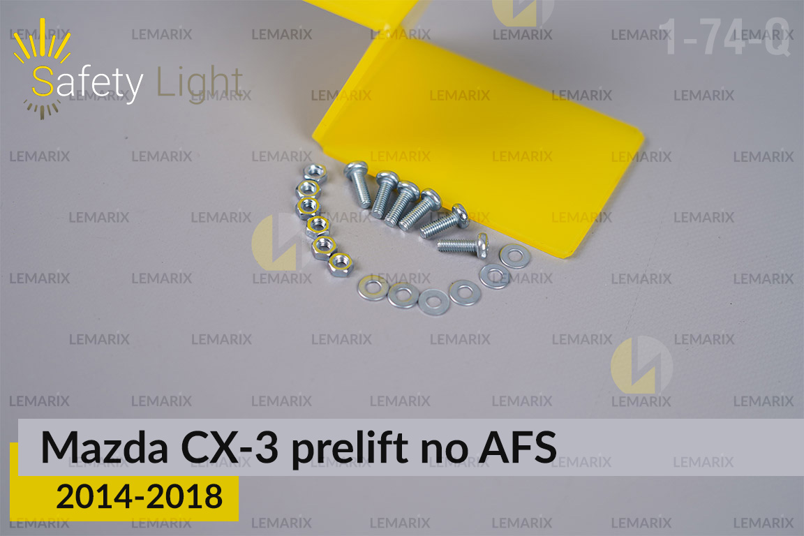 Перехідна рамка для Mazda CX-3 DK no AFS (2014-2018) дорест