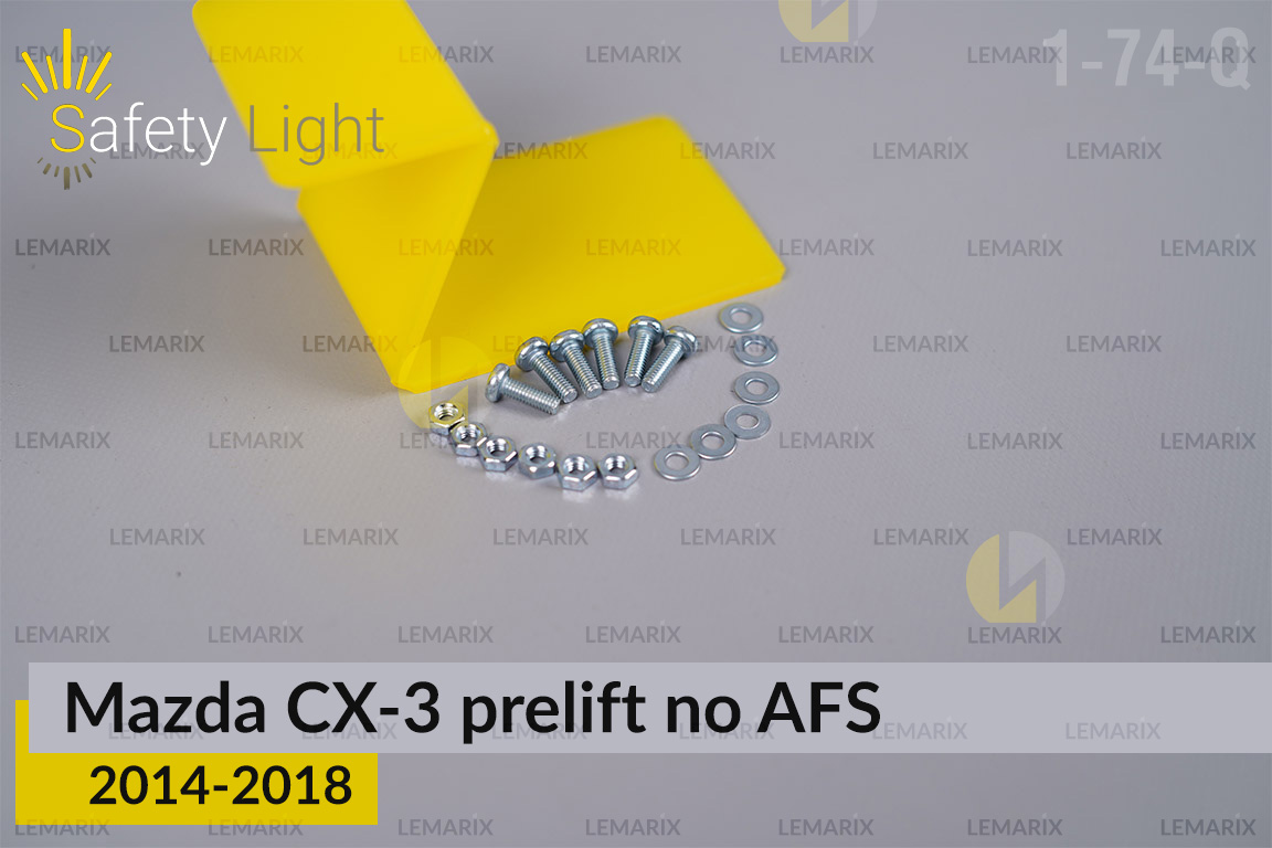 Перехідна рамка для Mazda CX-3 DK no AFS (2014-2018) дорест