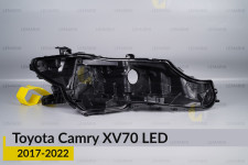 Корпус фари Toyota Camry XV70 LED (2017-2022) правий