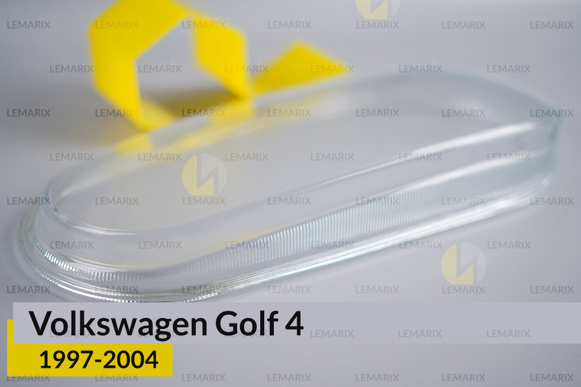 Скло фари VW Volkswagen Golf 4 (1997-2004) ліве