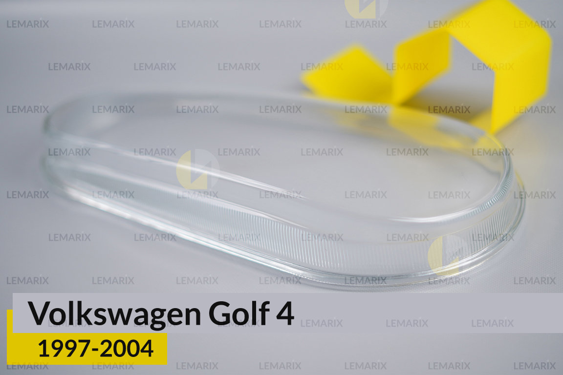 Скло фари VW Volkswagen Golf 4 (1997-2004) ліве
