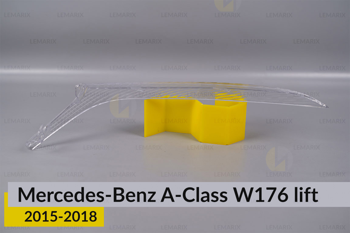 Декоративний абажур фари верхній Mercedes-Benz A-Class W176 (2015-2018) рест правий