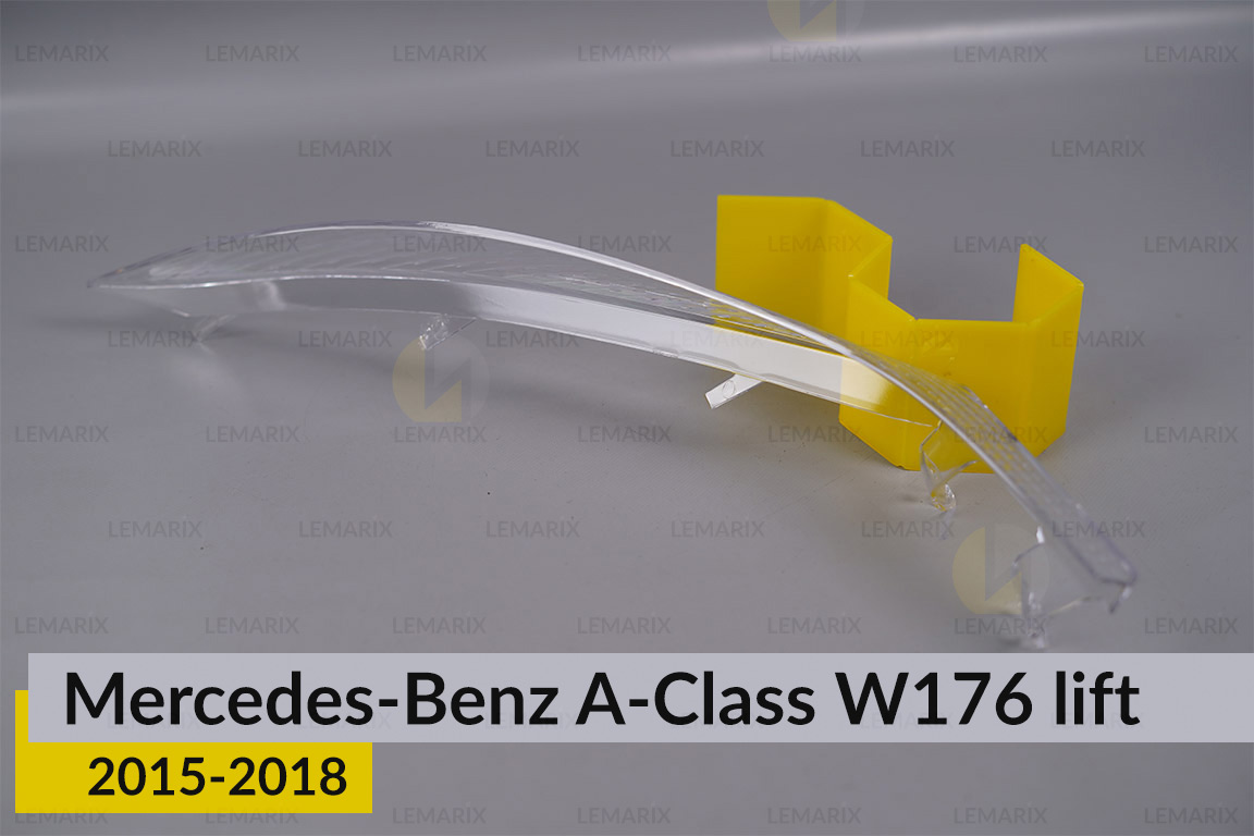 Декоративний абажур фари верхній Mercedes-Benz A-Class W176 (2015-2018) рест правий