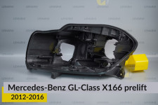 Корпус фари Mercedes-Benz GL-Class X166 (2012-2016) дорест лівий