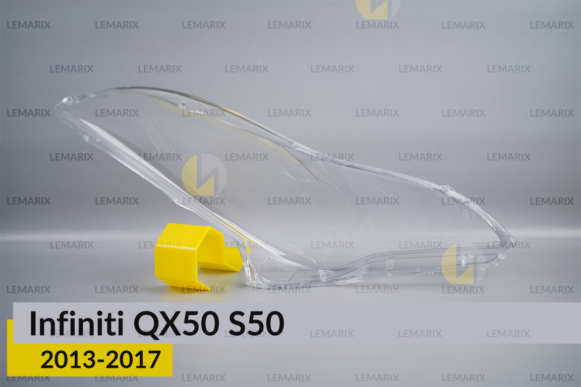 Стекло фары Infiniti QX50 S50 (2013-2017) левое